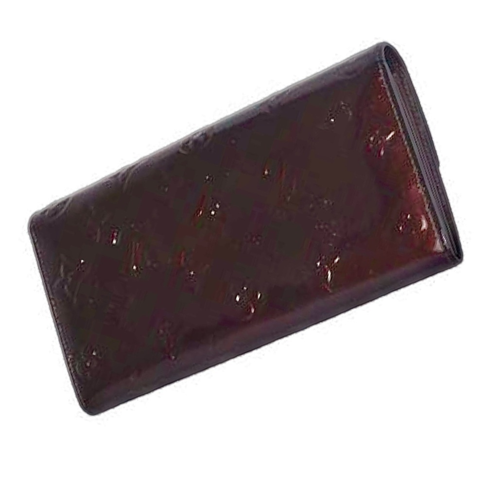 Authentic Louis Vuitton Amarante Vernis Sarah wallet - Picture 3 of 7